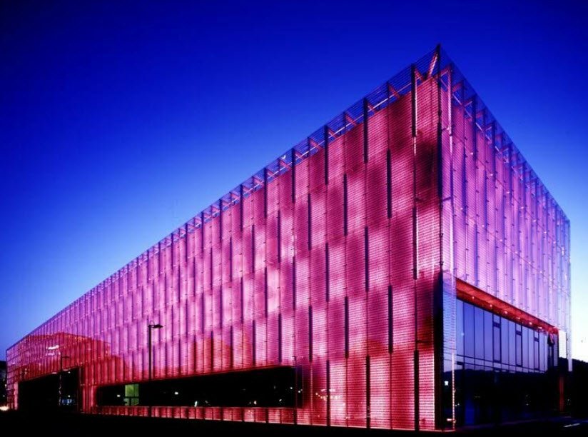 Lentos Art Museum, Linz, Upper Austria, Austria